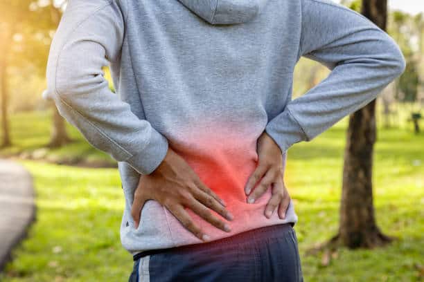 Chronic pain in lower back